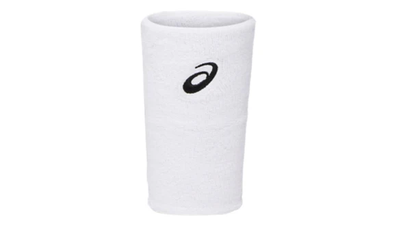 Asics Wristband Wide - White - Image 3