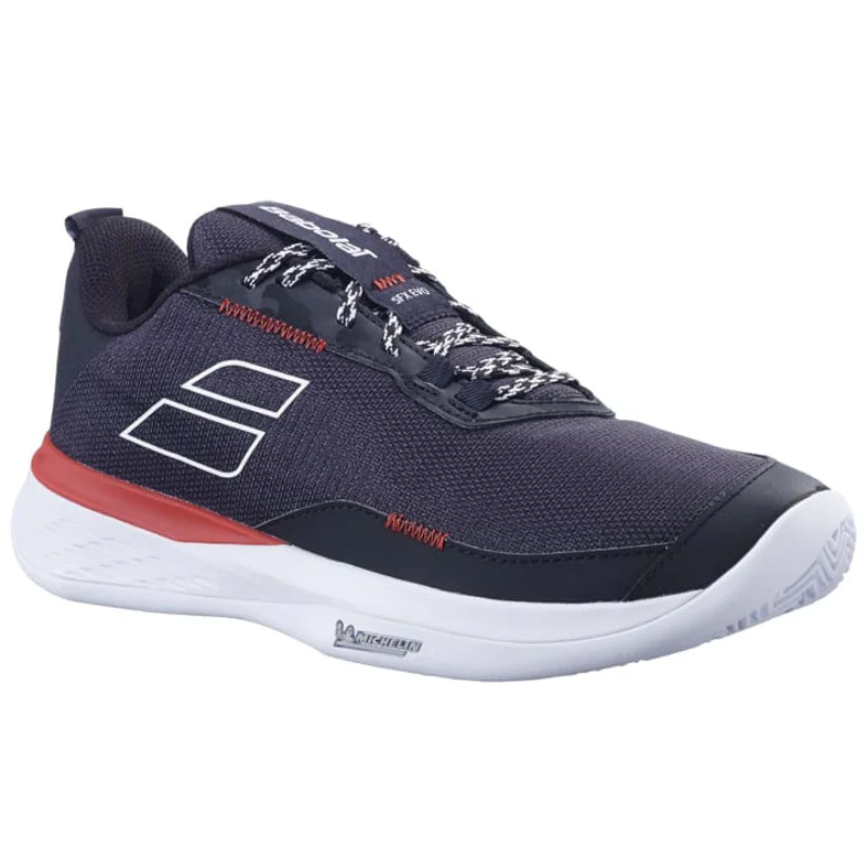 Babolat SFX Evo Clay Men Tennis Shoes - Black/Fiesta Red - Image 4