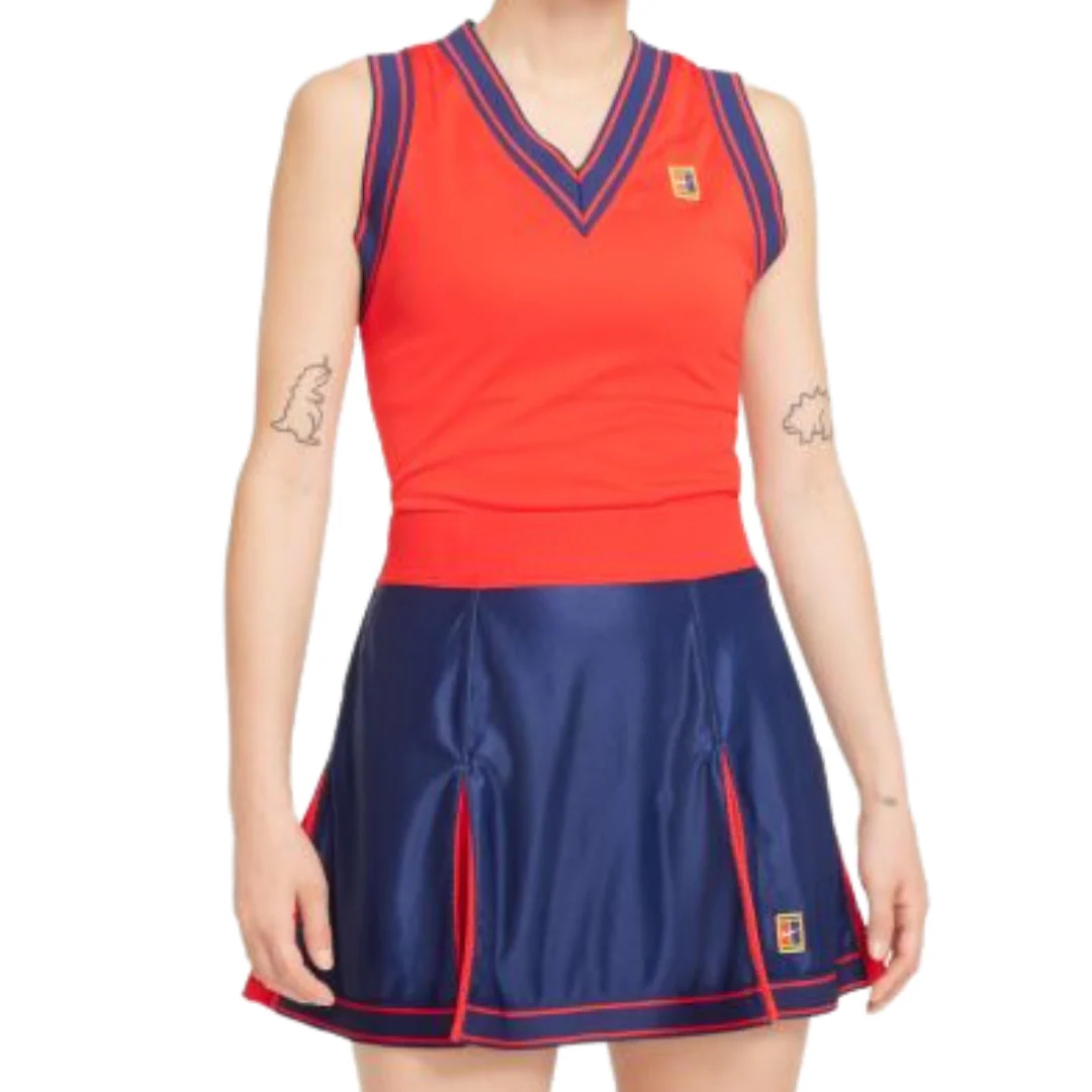 Nike Womens Court DriFit Slam Tank - University Red - Image 3