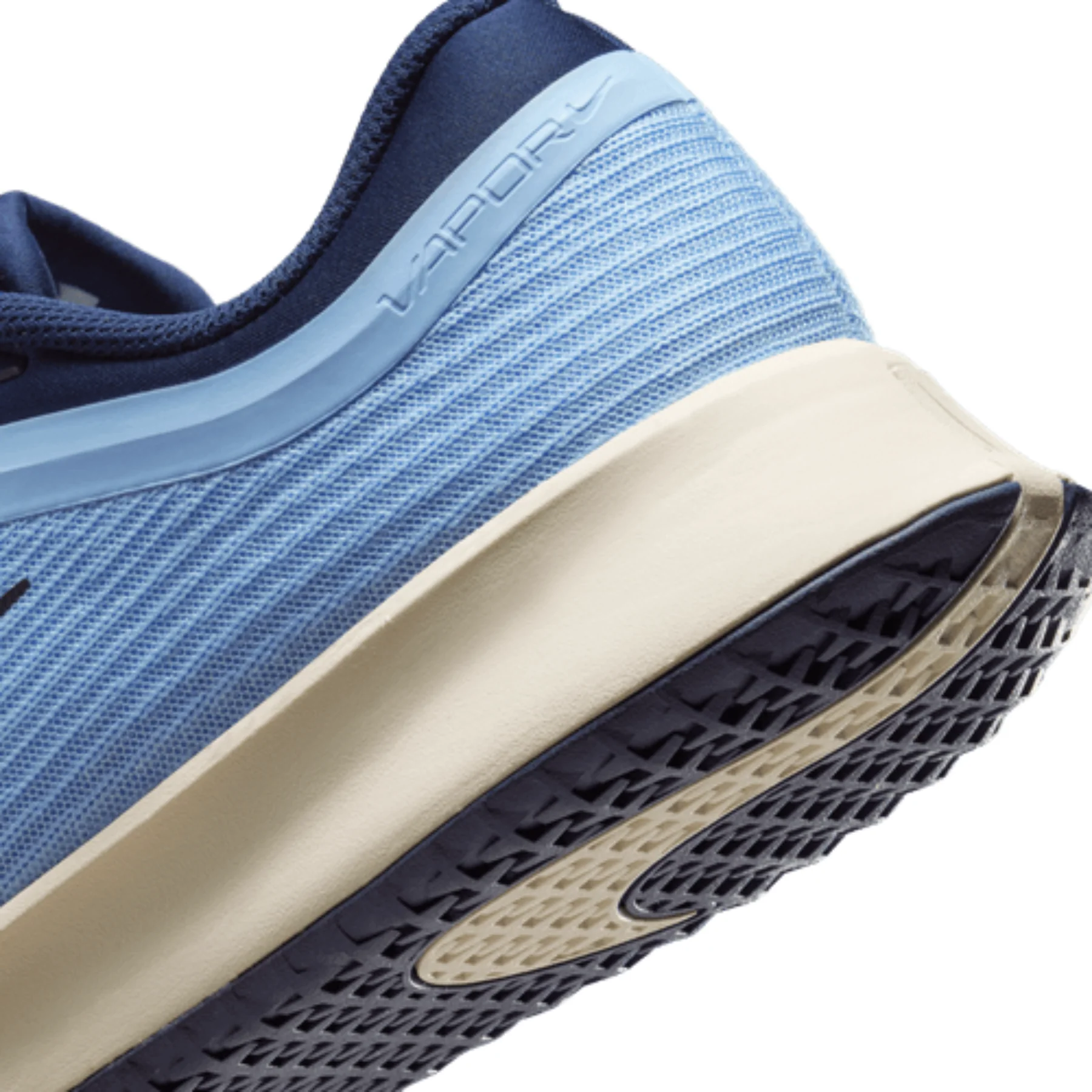 Nike Vapor Pro 3 Mens Hard Court Tennis Shoes - Psychic Blue/Black-Midnight Navy - Image 3