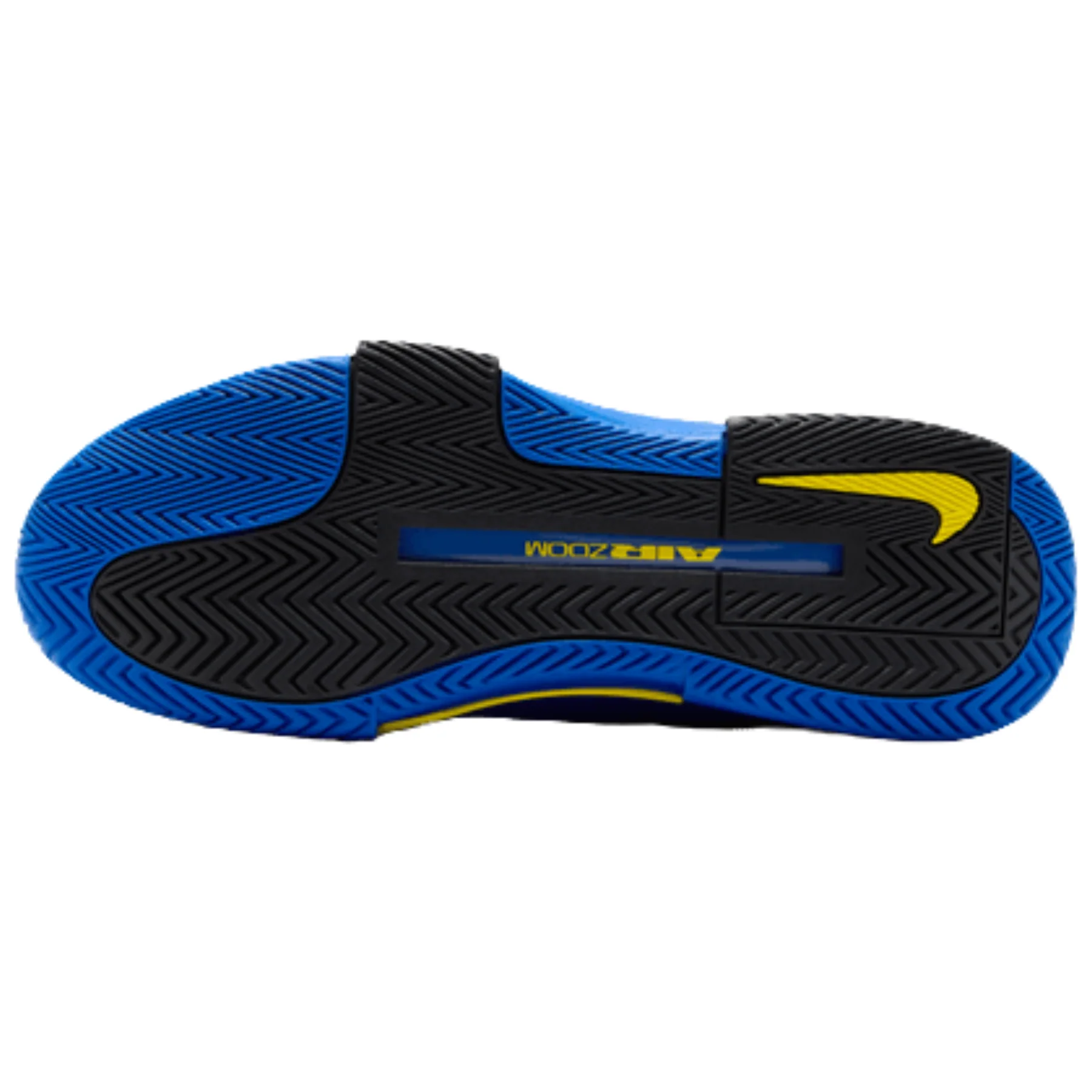 Nike Zoom GP Challenge 1 Hard Court Mens Tennis Shoes - Racer Blue/White Black Lightening - Image 9