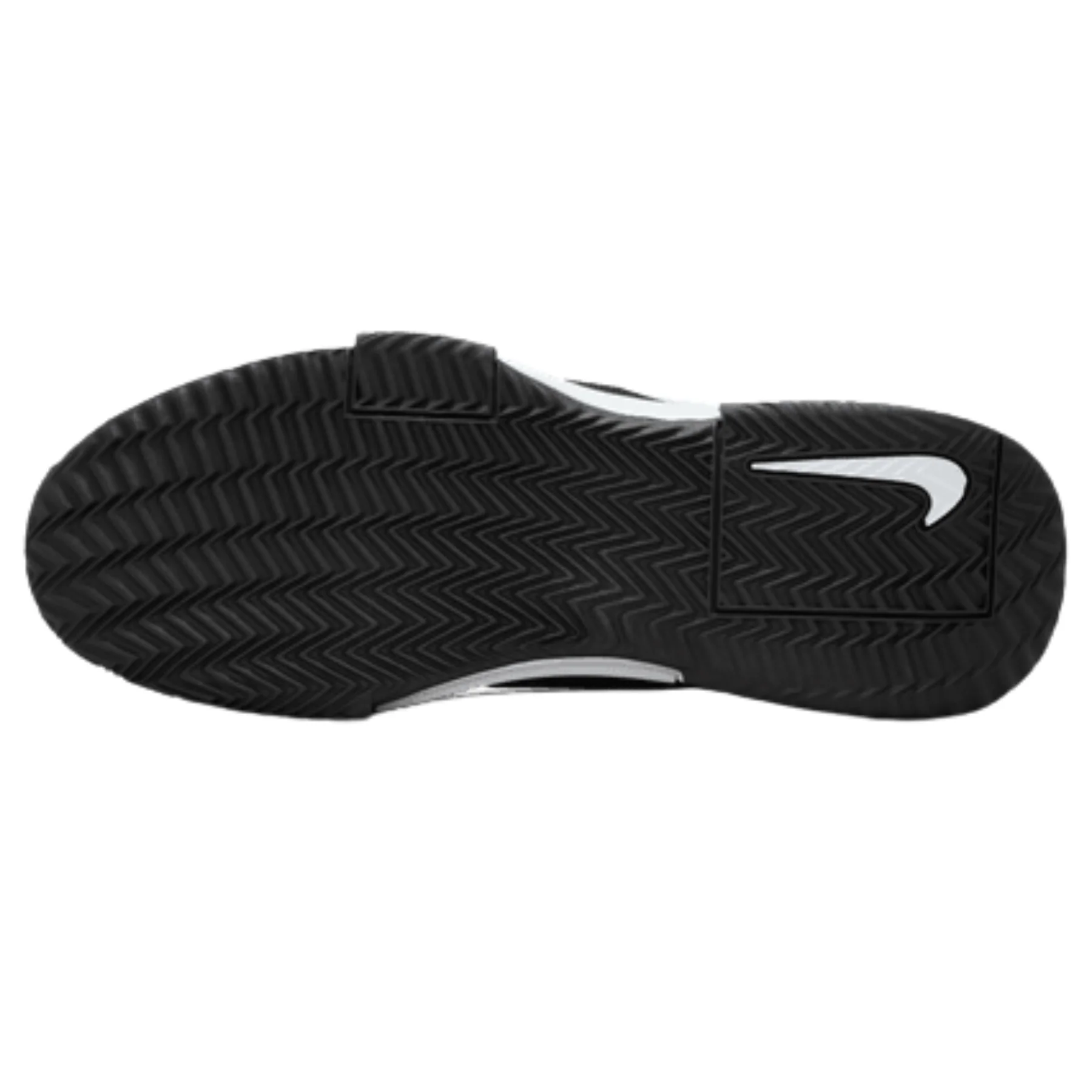 Nike Zoom GP Challenge 1 Mens Clay Court Tennis Shoes - Black/White - Image 3